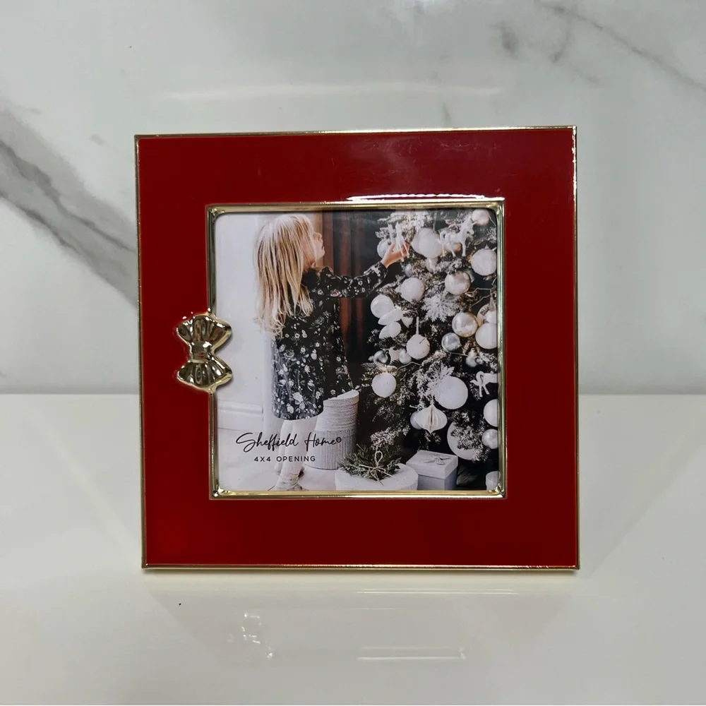 Sheffield Home Red and Gold Picture Frame